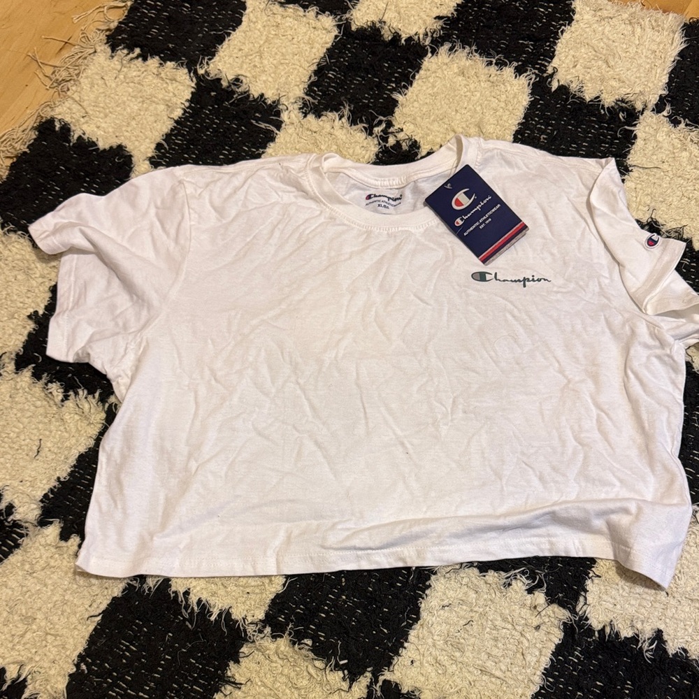 Champion Authentic White Athletic Tee